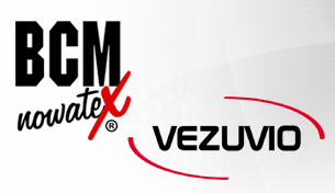 logo BCM Nowatex - spodnie rowerowe 3/4